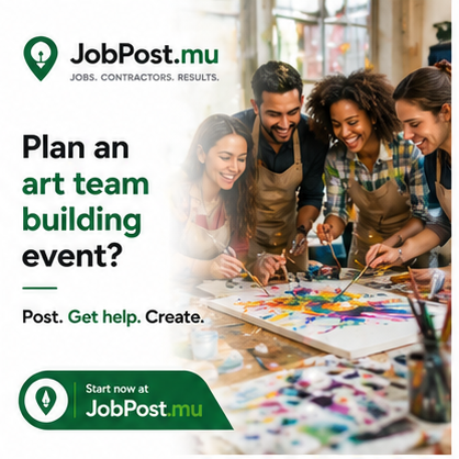 Plan an art team building event?