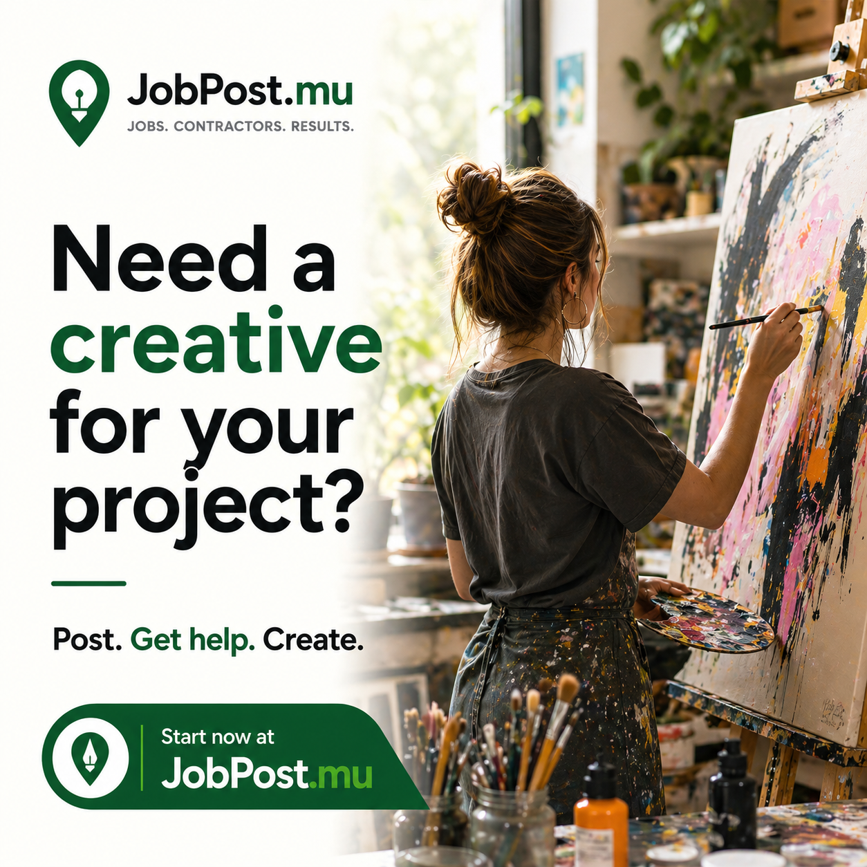 Need a creative for your project?