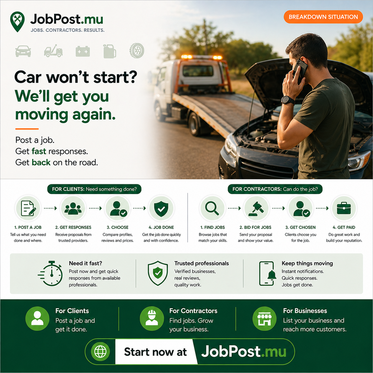 Car won't start?